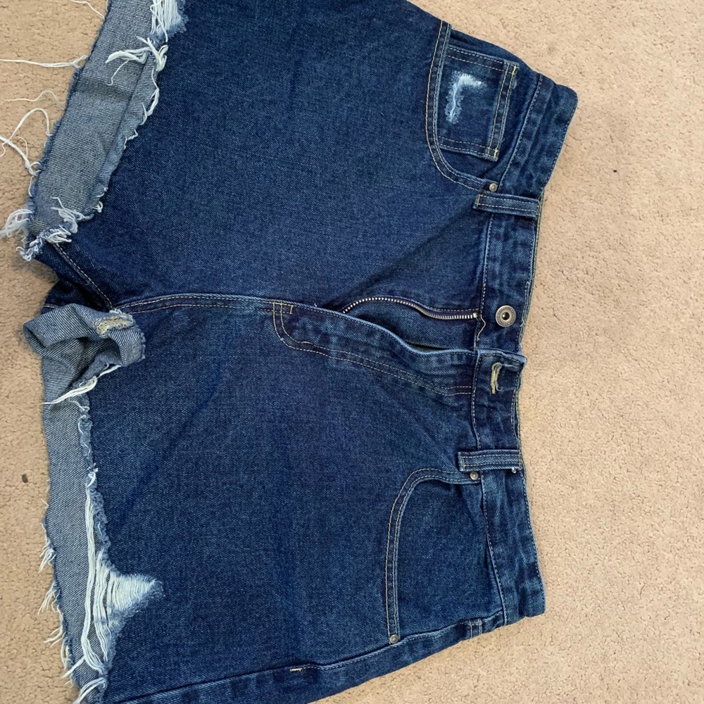 High Rise Mom Shorts